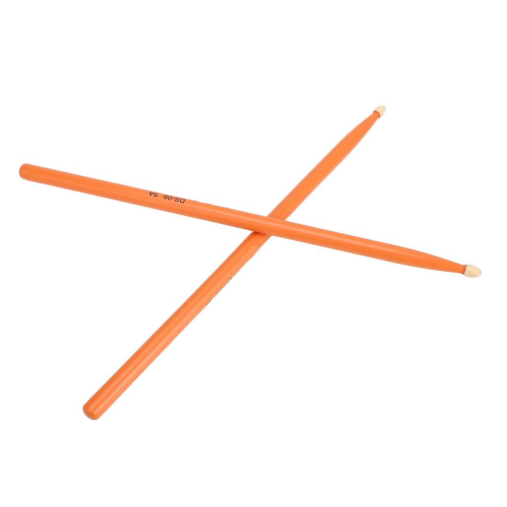 2 Pairs Drumsticks Wooden 5A Colored for Kids Adults Beginners Drum Set Practice DS 09