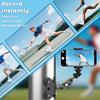 Smartphone Fence Mount Bracket For Live Streaming Adjustable Angle Action Camera Holder For Sports Record Baseball Softball