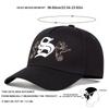 Unisex Personality S Letter Embroidery Snapback Baseball Caps Spring and Autumn Outdoor Adjustable Casual Hats Sunscreen Hat