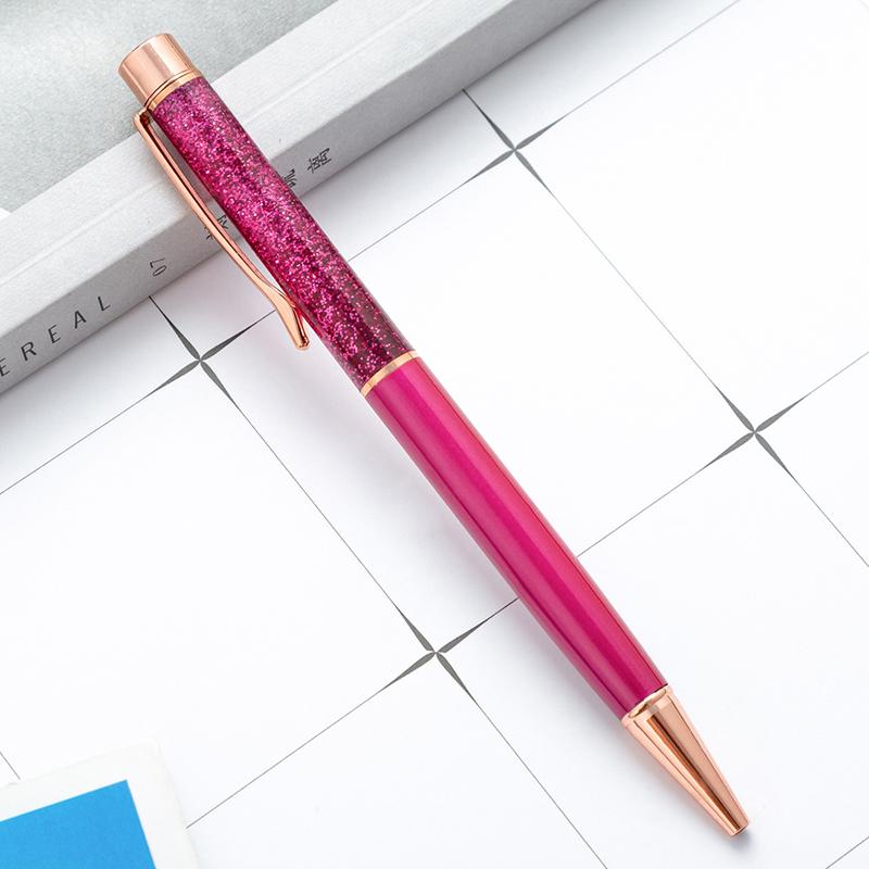 New Gold Foil Pens Metal Ballpoint Pens Customized Birthday Gifts Ballpoint Pens Engraved Name Private Laser Customized Logo