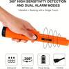 High Sensitivity Handheld Metal Detector Waterproofable Metal Detector 360° Scanning, GP Pointer Suitable for Metal Findingfor Indoor Outdoor