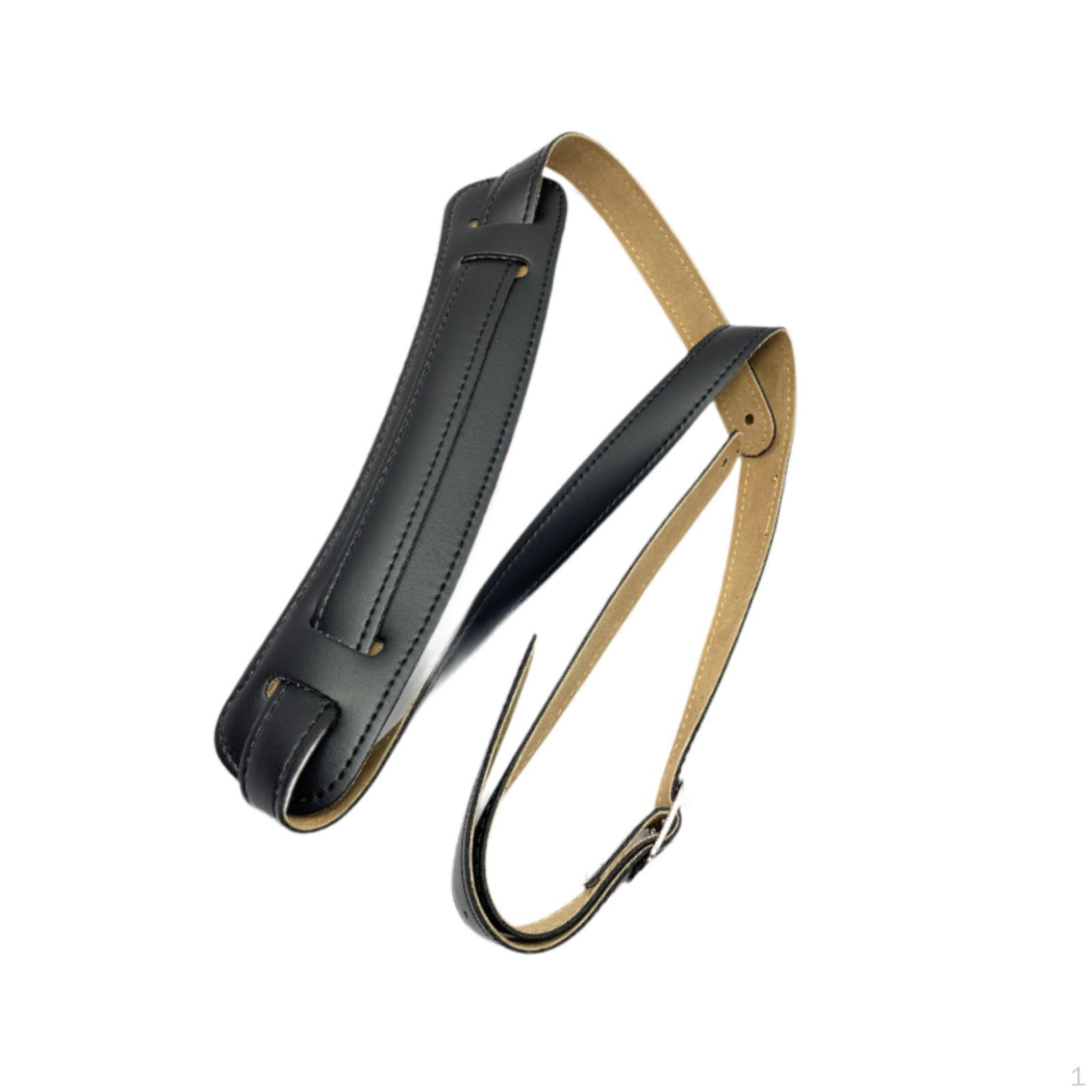 

Electric Guitar Strap Musical Instrument Accessories Bass for чёрный