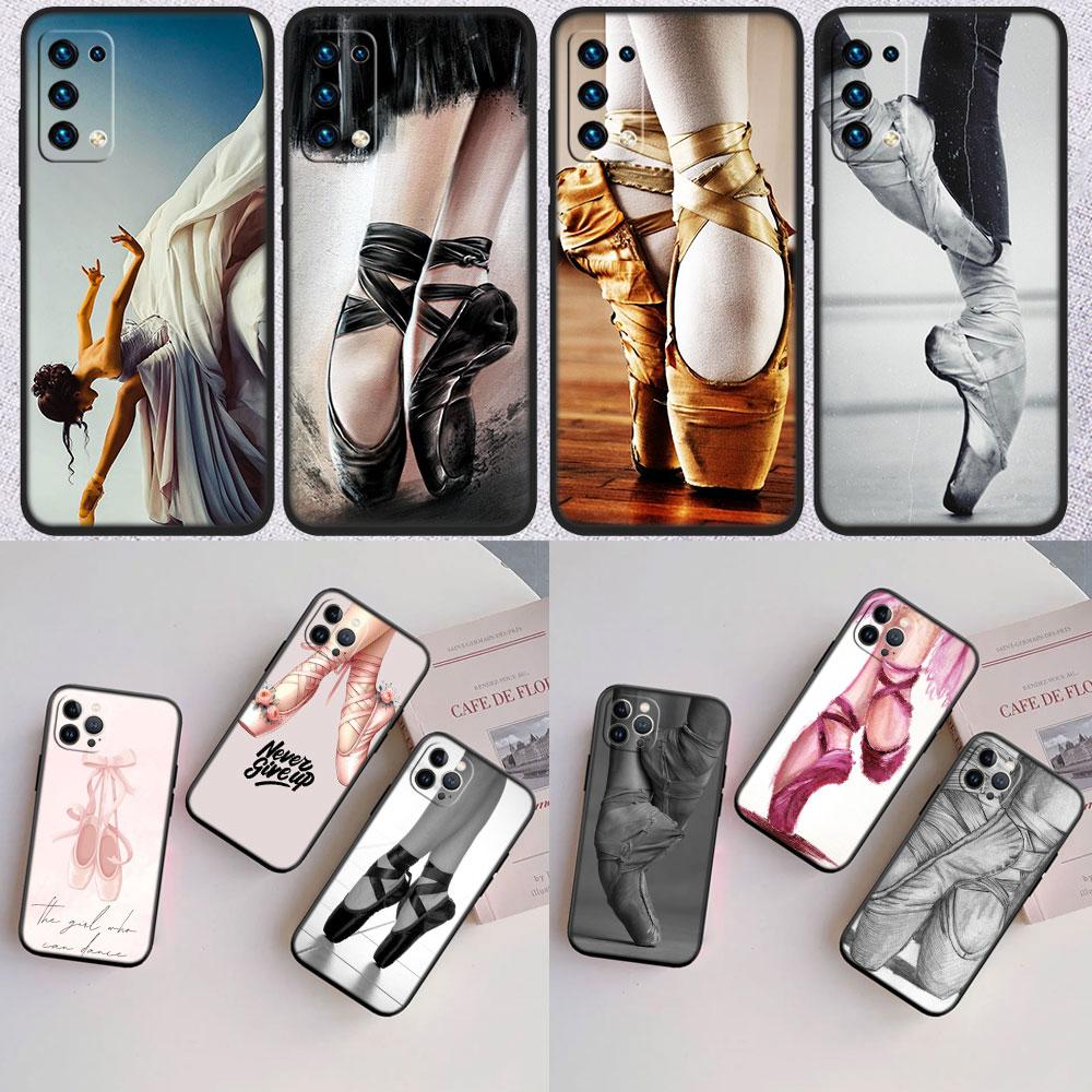 IK11 Scarpe da Punta da Balletto Ballerina Nuova Custodia per Telefono Guscio di Lusso per iPhone SE X XS XR 16E 17 11 Pro Max 8 7 6 6s Plus Air