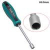 3mm-14mm Metal Socket Driver Wrench Screwdriver Hex Nut Key Nutdriver Hand Tools Home Furniture Repair Accessories