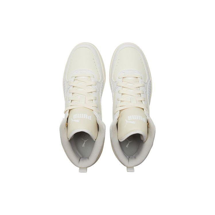 Puma Rebound Joy Geometrics Unisex Sneakers Cream Whisper-White Nimbus-Cloud 385253-02