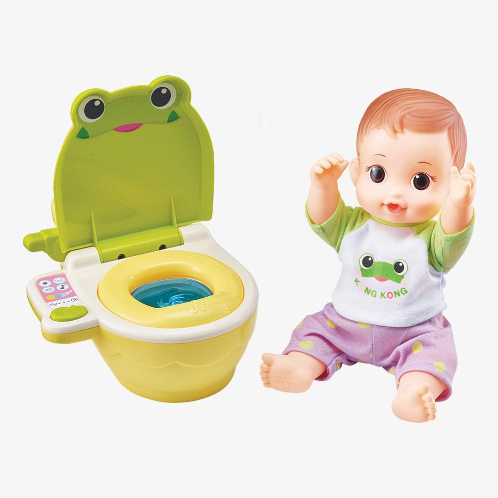 [young toys] Kongkongi Potty Training Baby Doll