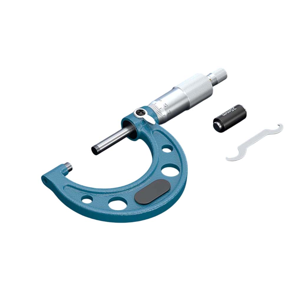 Außenmikrometer Werkzeug für Maschinisten 0,0001 Zoll Teilung 0-25mm 25-50mm 75-100mm für Präzise Messungen in Fabriken und Laboren