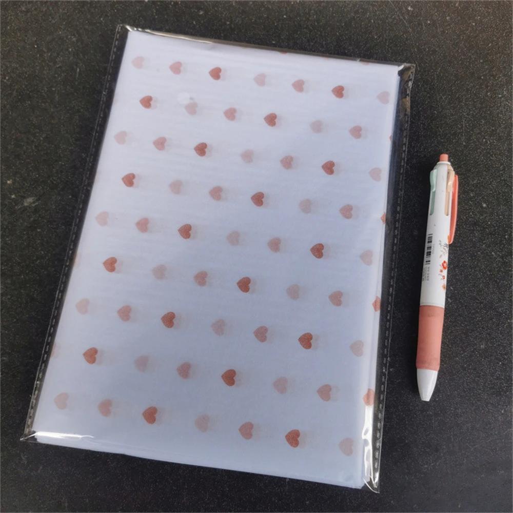 20Sheets 50*35cm Gift Wrapping Paper DIY Handmade Craft Star Love Dot Pattern Tissue Paper Floral Packaging Material