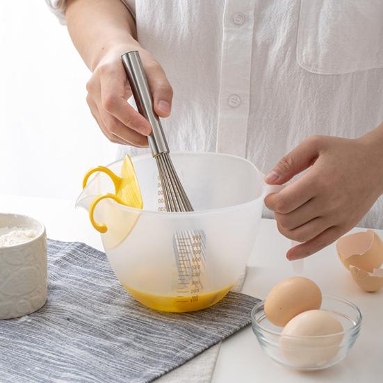 1L Convenient Liquid Measuring Bowl Removable Filter Baking Tool Measurement