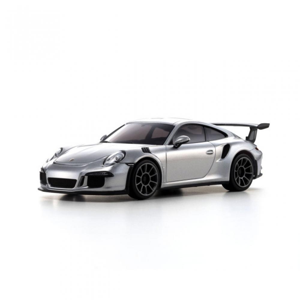 Kyosho PoRsche 911 Gt3 Rs Gt Silver Metallic Mini Z Rwd Mr 04 Readyset