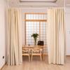 AUTVIVID Room Divider Curtain Pole Room Divider Tension Rod Curtain Rail with Curtain Ring Partition Telework Height Width Expandable No Rust Easy To