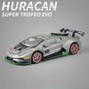 Lamborghini Huracan EVO Supercar Simulation Diecast & Toy Vehicles Sounds & Light Pull Back Car 1:32 Alloy Collection Model