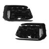 Fog Light Grille Set Left Right Glossy Black Impact Resistant Stylish for A6 C8 PA Sport 2022