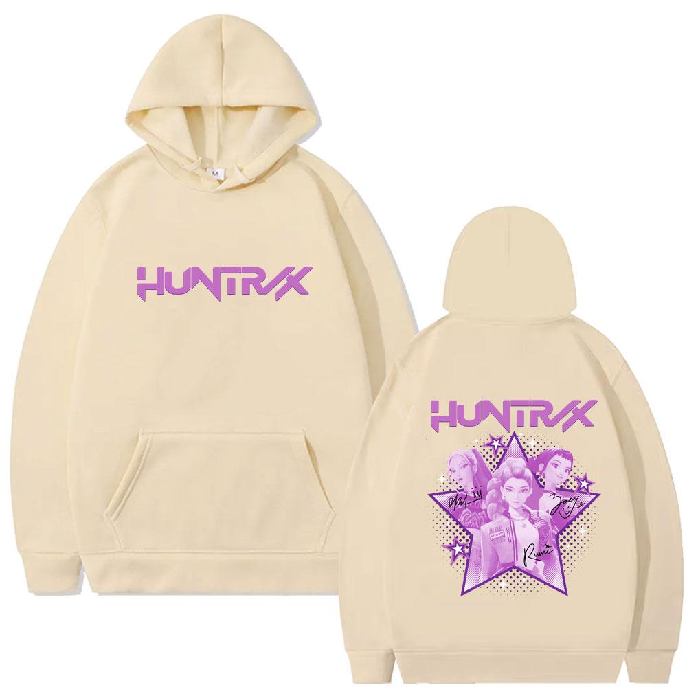 KPop Demon Hunters Hoodie Rumi Mira Zoey Graphic Sweatshirt Men Women Clothing Oversized Hoodies Male Vintage Pullover