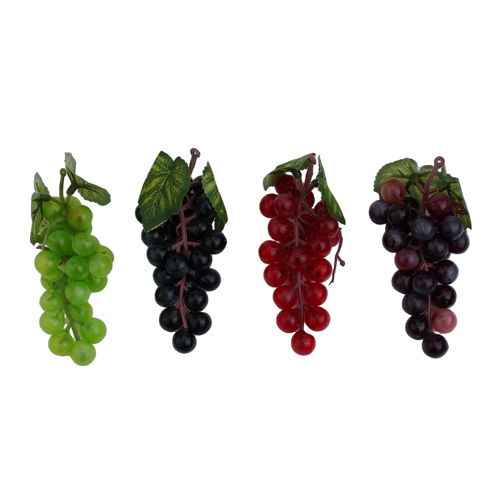 Fresh Appearance Artificial Grapes Realistic Grapes Simulated Fruit