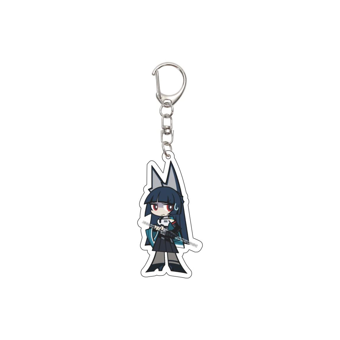 Porte-clés Anime Zenless Zone Zero 55MM Hoshimi Miyabi Porte-clés Plaque Modèle Acrylique Cadeaux de Noël 55MM