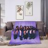 Girl Group K-Katseye Blanket  Warm Soft Novelty Plush Throw Blanket For Boy Girl Couch Chair Flannel Bedspread Bed Cover
