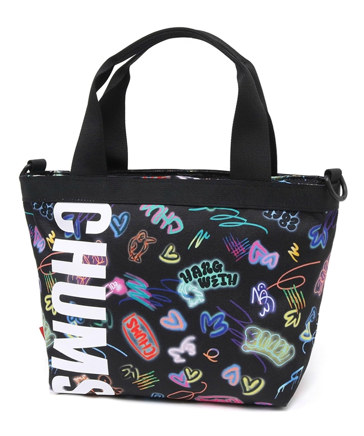

Recycle Mini Tote Bag Graffiti [Chums] CH60-3536
