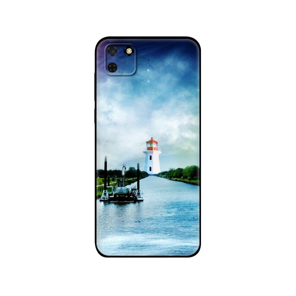 For Huawei Y5P Case 5.45" Soft Silicon Tpu Phone Cover For Huawei Y5p 2020 Y 5 P Y5 P Back Huaweiy5p Bumper Black Tpu Case