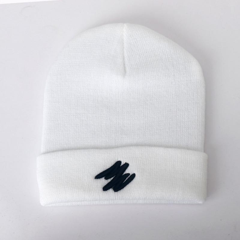 Knitted Hat Men's Winter Fashion Versatile Wool Hat Autumn and Winter Warm Melon Rind Cold Hat Women