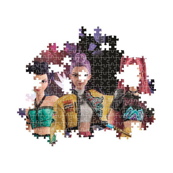 Clementoni - K-Pop Demon Hunters - Puzzle 500 Pieces - Puzzle enfant - Rumi, Mira et Zoey - Des 8 ans - Netflix