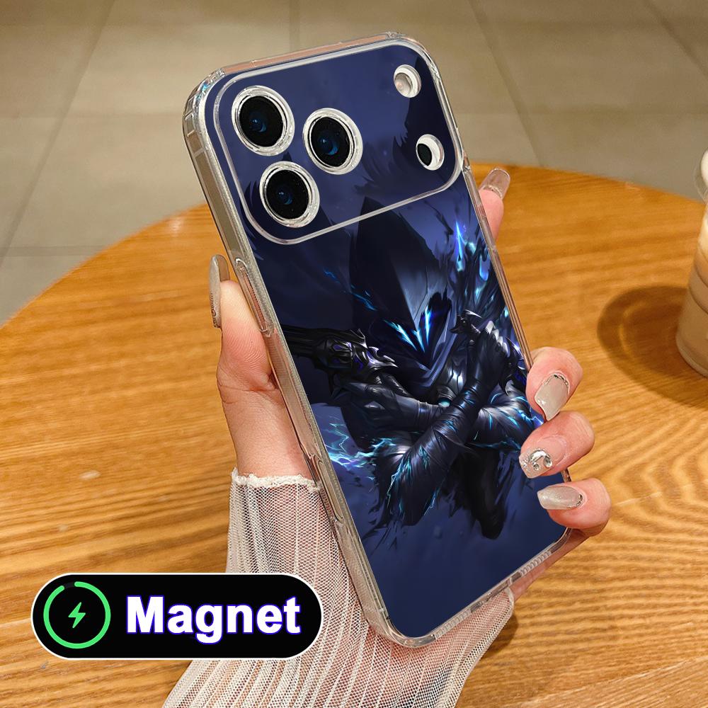 

Valo Omen Phone Case for iPhone 17 16 15 14 13 12 11 Air Pro Max Plus Mini Soft TPU Clear Magsafe Cover iPhone 11 Pro Max