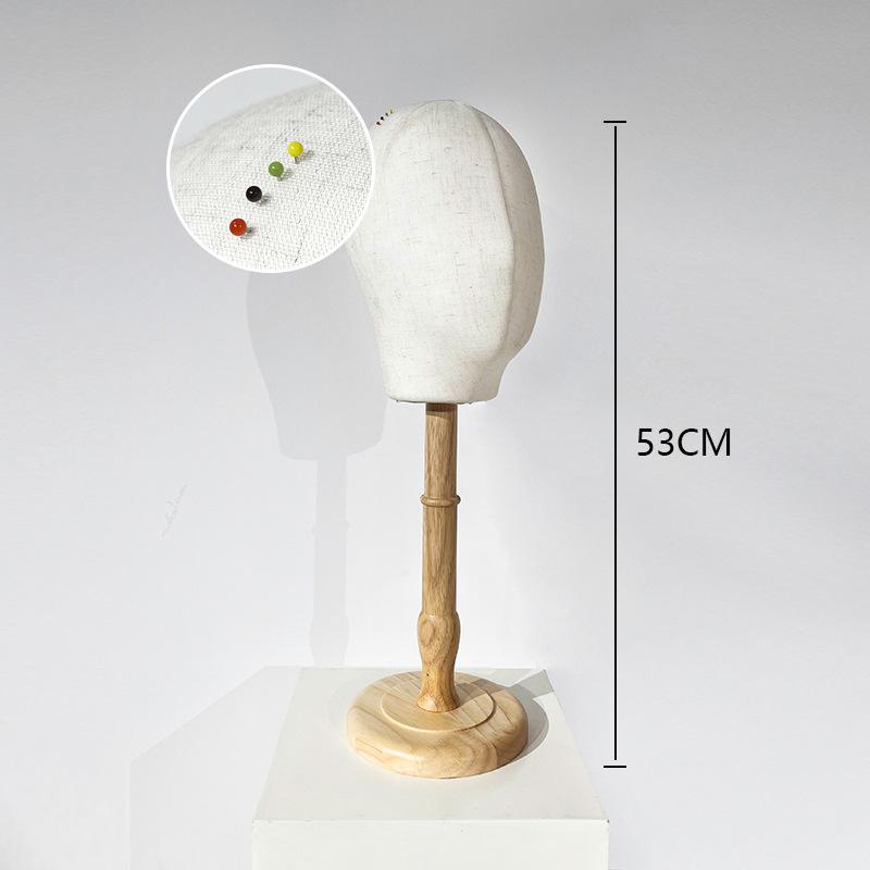 Desktop Female Mannequin Hat and Wig Display Stand