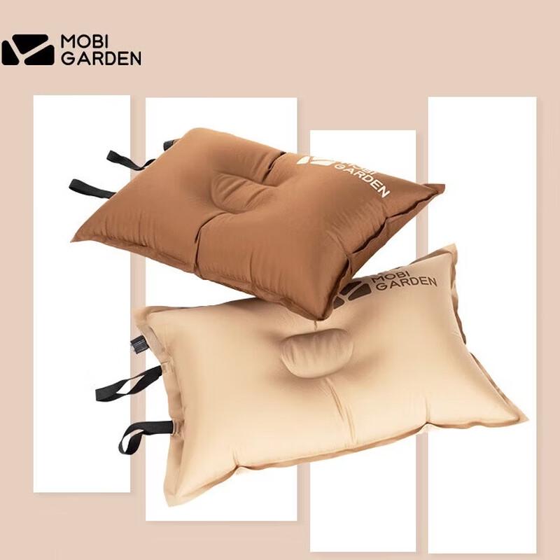 

Mobigarden Starry Sky Self-Inflating Camping Travel Pillow