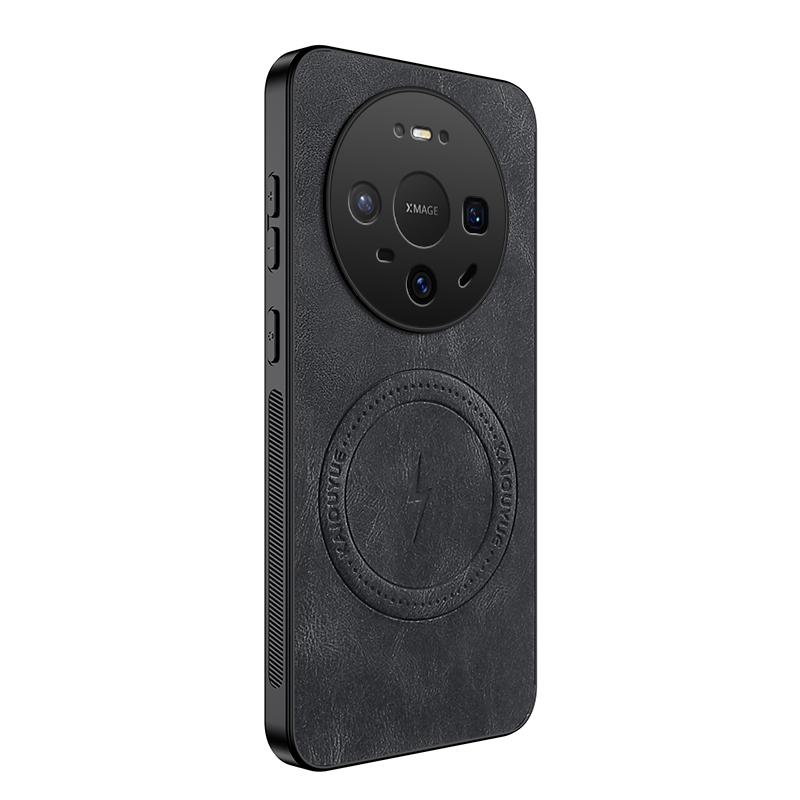 For Huawei Mate 80 Pro Luxury Leather Magnetic Phone Case For Huawei Mate 80 Pro Wireless Charging Shockproof Bumper Cover Cases