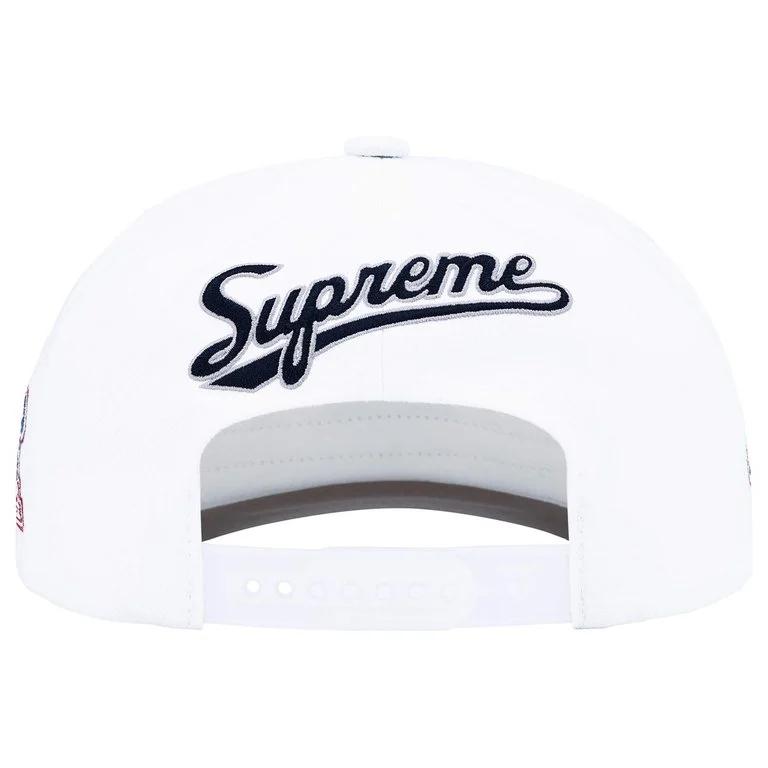 Men's Supreme World Famous S Logo 6-Panel 'Red'