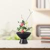 Ceramic Flowerpot Decorative Footed Bowl Japanese Floral Accessory for Yard