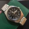 Seiko 5 Stainless Steel Black Arabic Dial Automatic SNKP21 SNKP21J1 SNKP21J Men's Watch