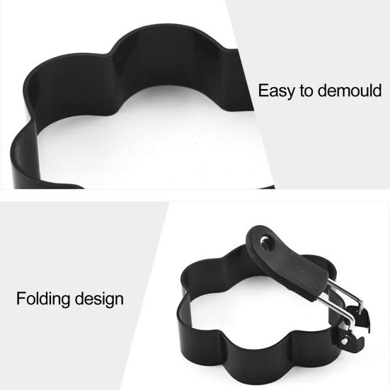 Formička na vejce Skládací Snadno vyklopitelná Nerezavějící s rukojetí Různé styly