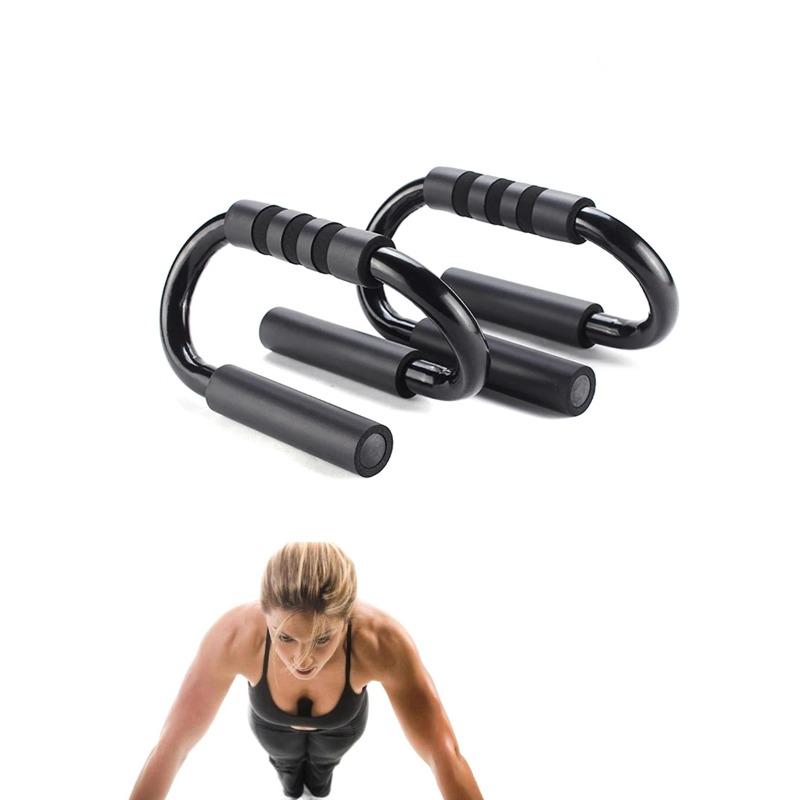 Přenosná konstrukce pro silový trénink push-up pro rodinný fitness trénink a podpůrná rukojeť push-up pro cvičení na podlaze 1 pár