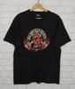 VINTAGE RETRO 90S BRIGHT BOLD KING KEROSIN ROCKABILLY DEVIL USA CRAZY T-shirt TOP