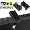 140W 20Gbps 8K Projektion Schnelllade-Adapter Typ C Stecker auf Buchse Konverter für Switch 2 ROG Ally Steam Deck Spielezubehör