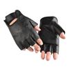 New Sheepskin Half Finger Sports Gloves Tactics Half Fitness Exercises Outdoor Cycling Sunshade Leather Gloves