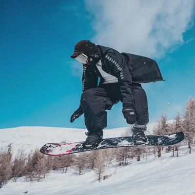"Harbin Kleine Aardappel Kaki Ultra-Losse Waterdichte Winddichte Snowboardbroek voor Lente en Herfst"