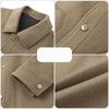 Trendy Lapel Double-sided Woolen Jacket for Young and Middle-aged Men Autumn and Winter Double-sided Woolen Thick Coat