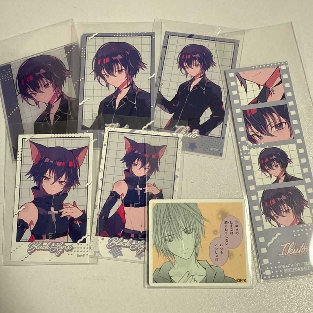 [USED] Shugo Chara! Yumenouchi/Tsukuyomi Ikuto: Acrylic Card, Trading Card, Sticker, Bonus Item
