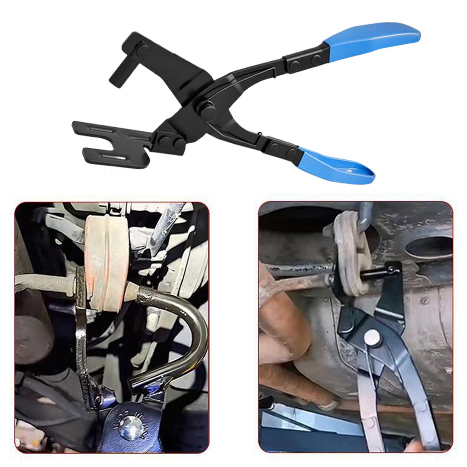 

Car Exhaust Hanger Removal Pliers for Tailpipes, Mufflers Exhaust Pipe Rubber Gasket Removal Tool Hand Operated Tool Heavy Duty синий