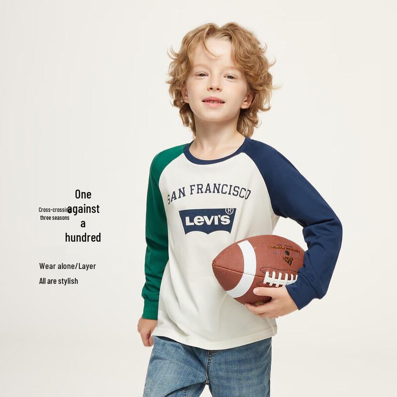 Levi s Boys  Long-Sleeve Cotton T-Shirt S