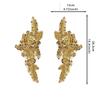 Gold Handmade Beads, Car Bone Line, Flower Clothing, Dress, Performance Clothing, Decorative Accessories, Cloth Stickers, Accessories