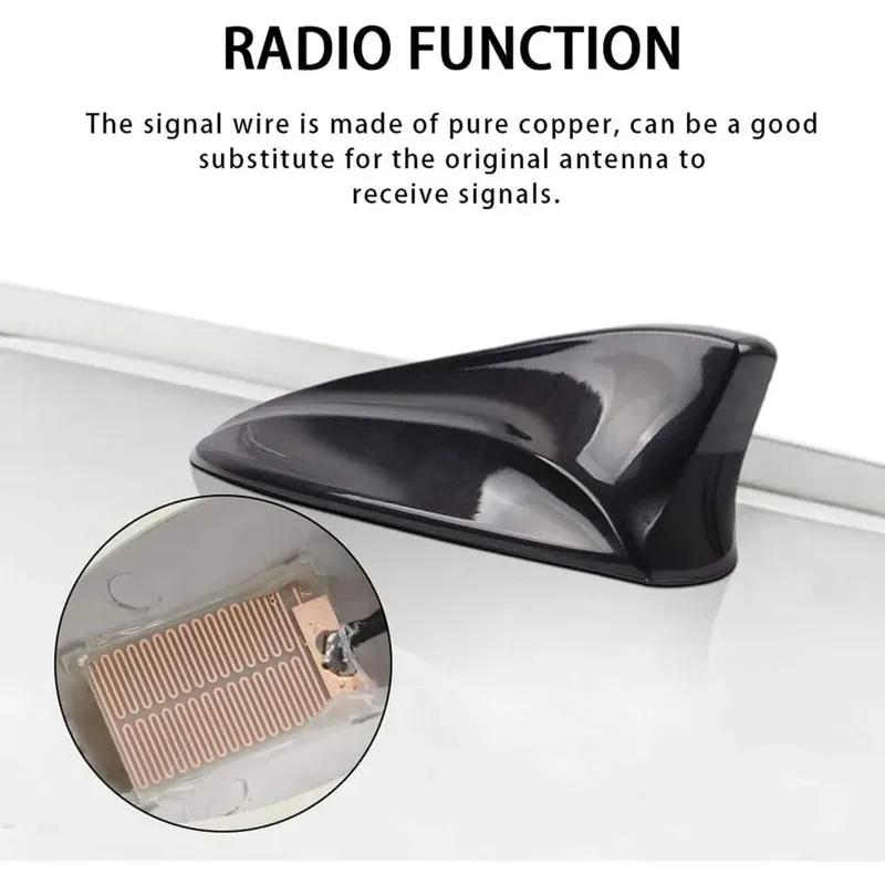 Car Auto Shark Fin Roof Aerial Base Radio Signal Antenna for Jeep Compass/Renegade 2017 2018