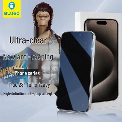 BLUEO iPhone Privacy Tempered Glass Screen Protector