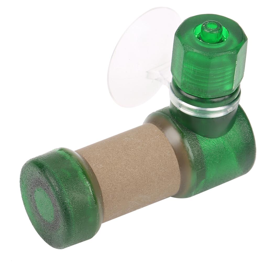 Easy Carbon Dioxide Diffuser CO2 Atomizer for Super Fish Tank Aquarium Equipment(Green L)