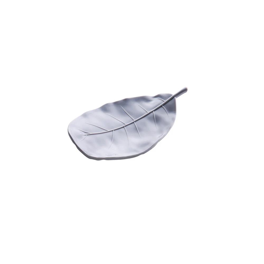 Starfish Drain Soap Tray Leaf Shape Soap Dish Creative Portable Soap Holder Jewelry Watch Storage Tray Bathroom Supplies