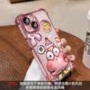 Applicable to Apple 11 mobile phone case 11promax Huawei pura11 advanced nova11 airbag electroplating SpongeBob SquarePants