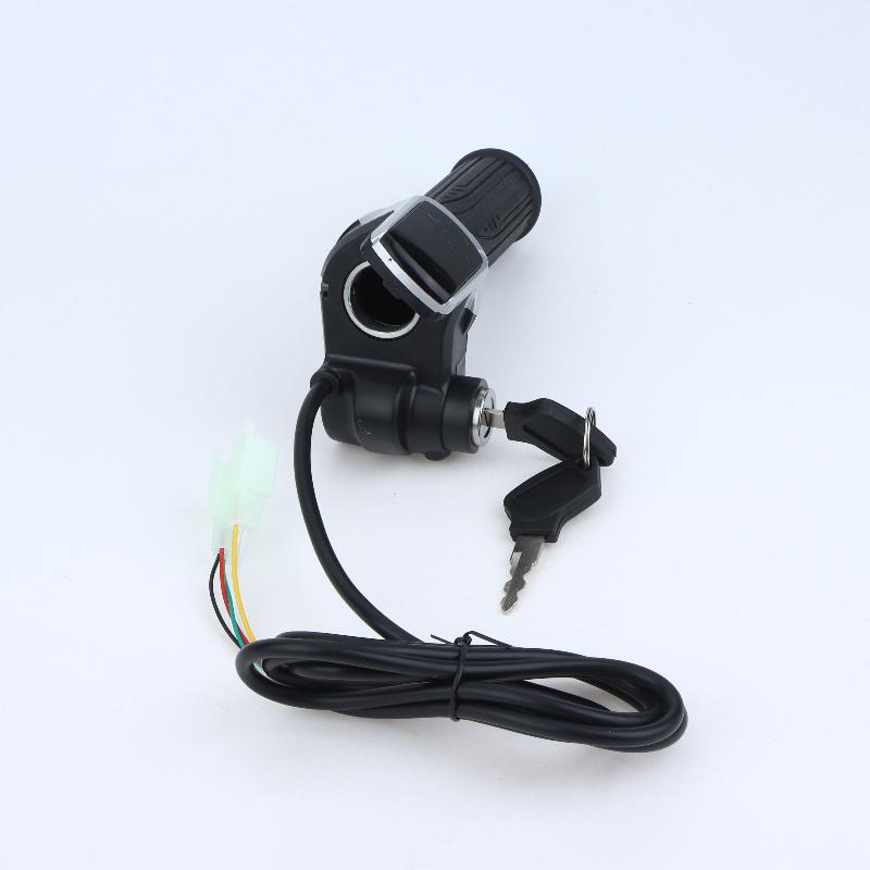1 Set Diy Accessory 36V 1000W Brush E-Bike Controller And Multifunction Thumb Throttle Grip With Lock Electric Quantity Display