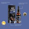 Men's Growth Boosting Oil Supports Blood Circulation And Skin Care. Mild Ingredients Nourish And Comfort The Body. Daily Massage Care Oil,10ML